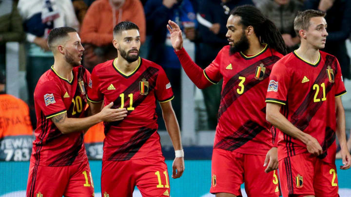 Yannick Carrasco, Eden Hazard, Jason Denayer