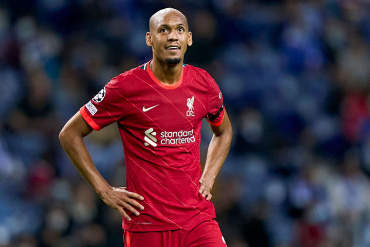 Fabinho trở lại Liverpool