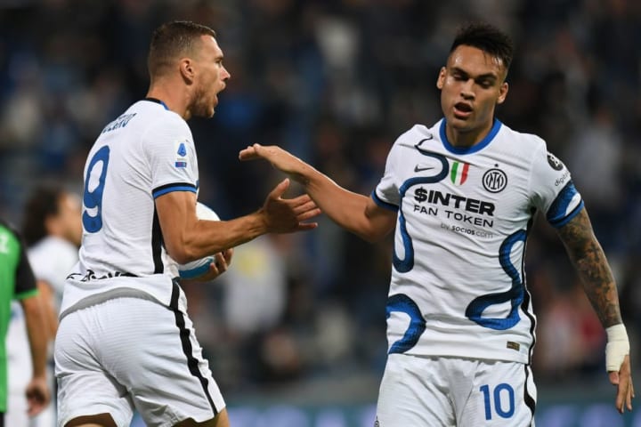 Edin Dzeko, Lautaro Martinez