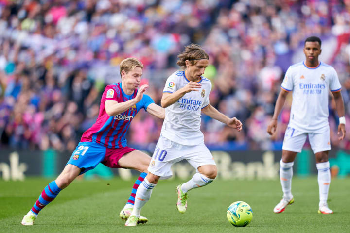 Frenkie De Jong, Luka Modric