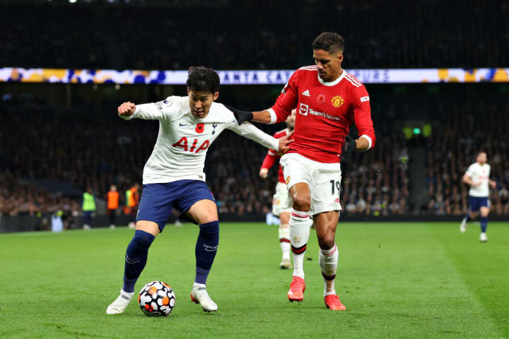 Heung-Min Son, Raphael Varane