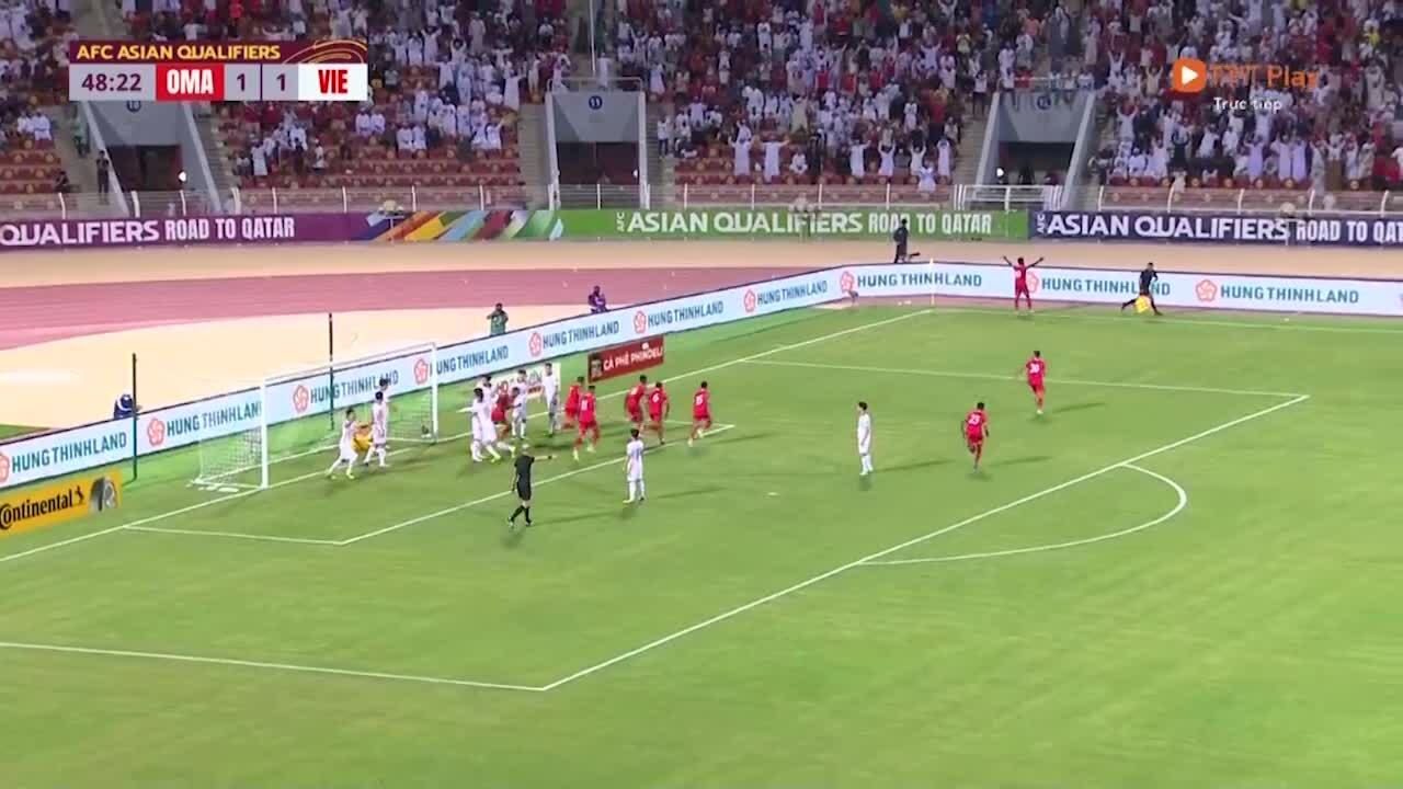 Oman nâng tỷ số lên 2-1