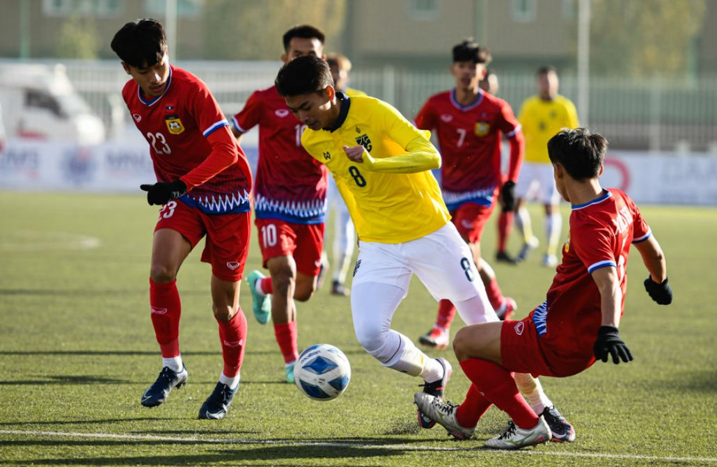 U23 Lào 0-3 U23 Thái Lan